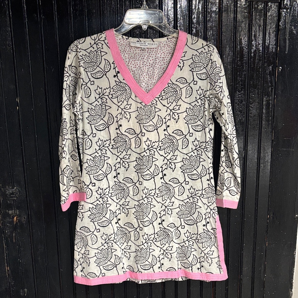 Gretchen Scott Designs beach coverup
